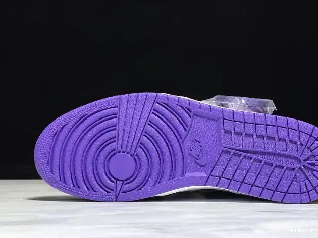 Kicktheory Jordan Air Purple Court 555088-500 OG High 1 0624